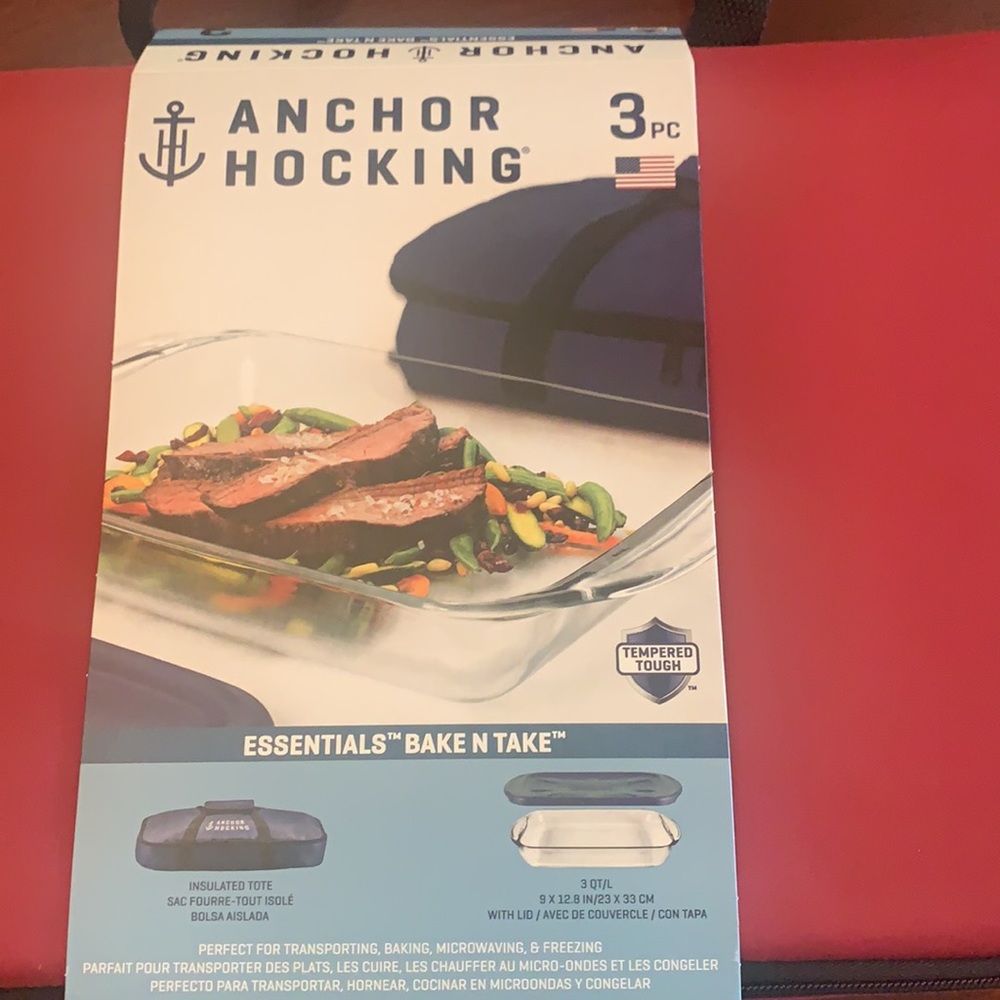 NWT ANCHOR Baking pan